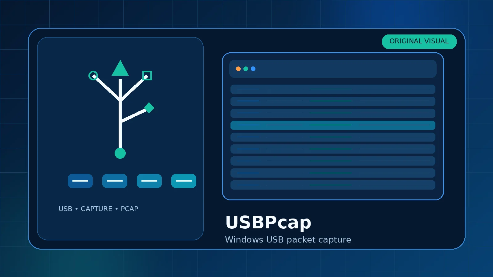 Original USBPcap packet capture illustration